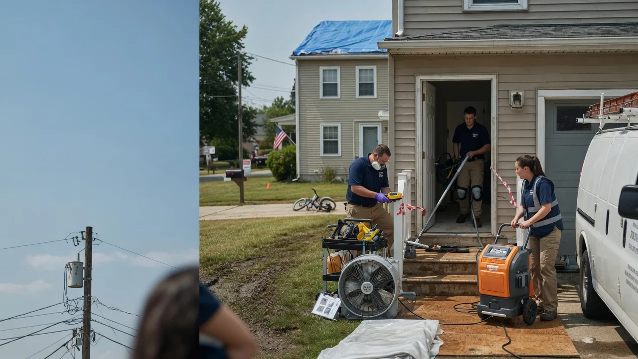 Water Damage Repair in Hays, KS near me